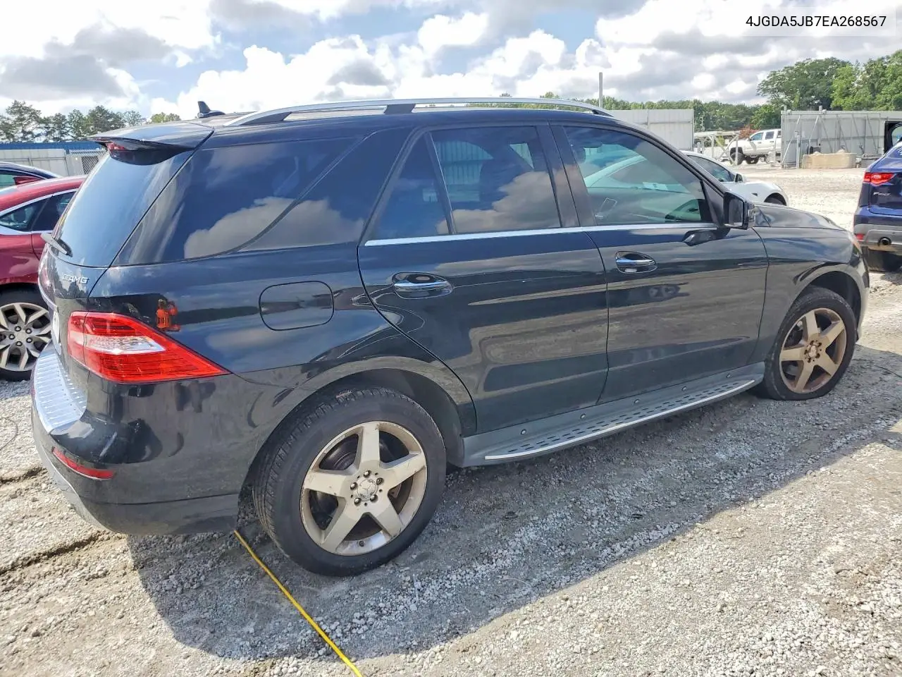 2014 Mercedes-Benz Ml 350 VIN: 4JGDA5JB7EA268567 Lot: 61440016