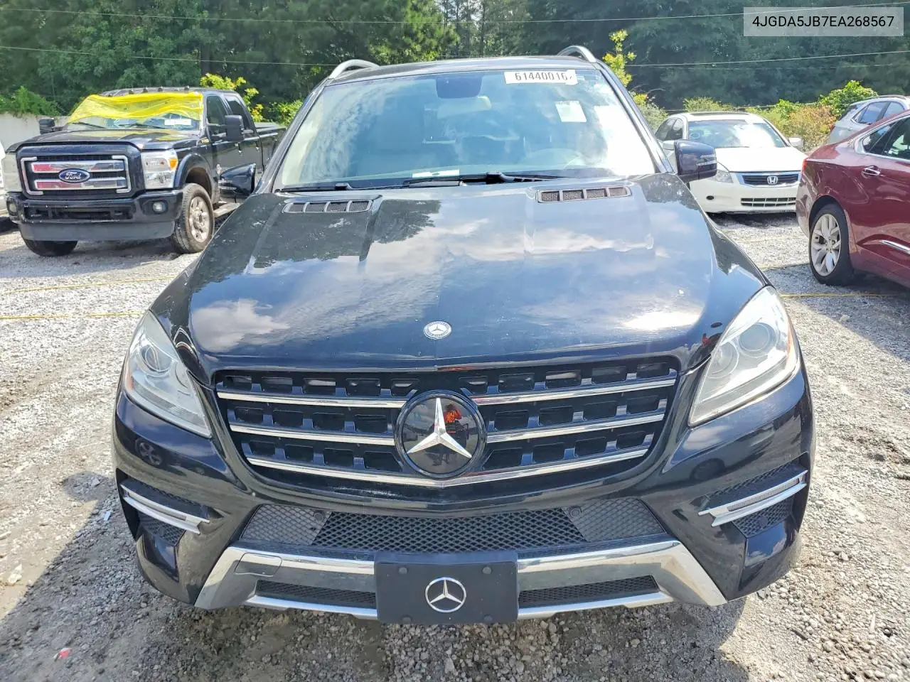 2014 Mercedes-Benz Ml 350 VIN: 4JGDA5JB7EA268567 Lot: 61440016