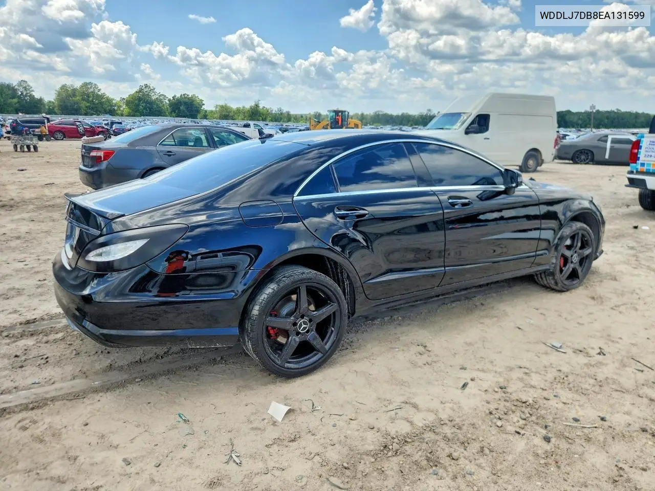 2014 Mercedes-Benz Cls 550 VIN: WDDLJ7DB8EA131599 Lot: 61582166