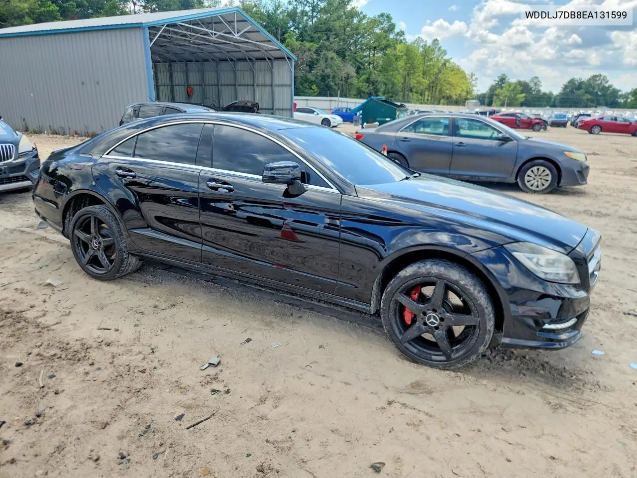 2014 Mercedes-Benz Cls 550 VIN: WDDLJ7DB8EA131599 Lot: 61582166