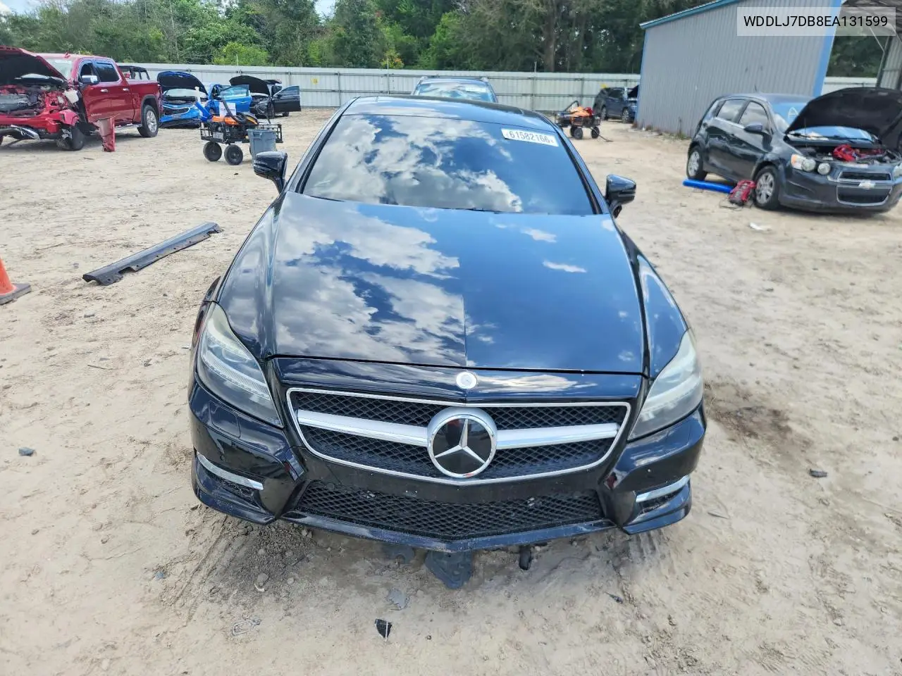 2014 Mercedes-Benz Cls 550 VIN: WDDLJ7DB8EA131599 Lot: 61582166