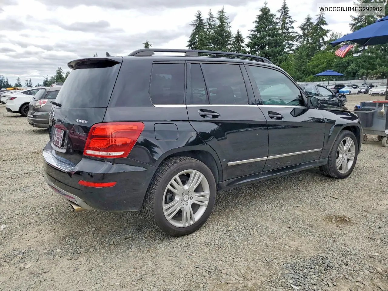 2014 Mercedes-Benz Glk 350 4Matic VIN: WDCGG8JB4EG292902 Lot: 61585406