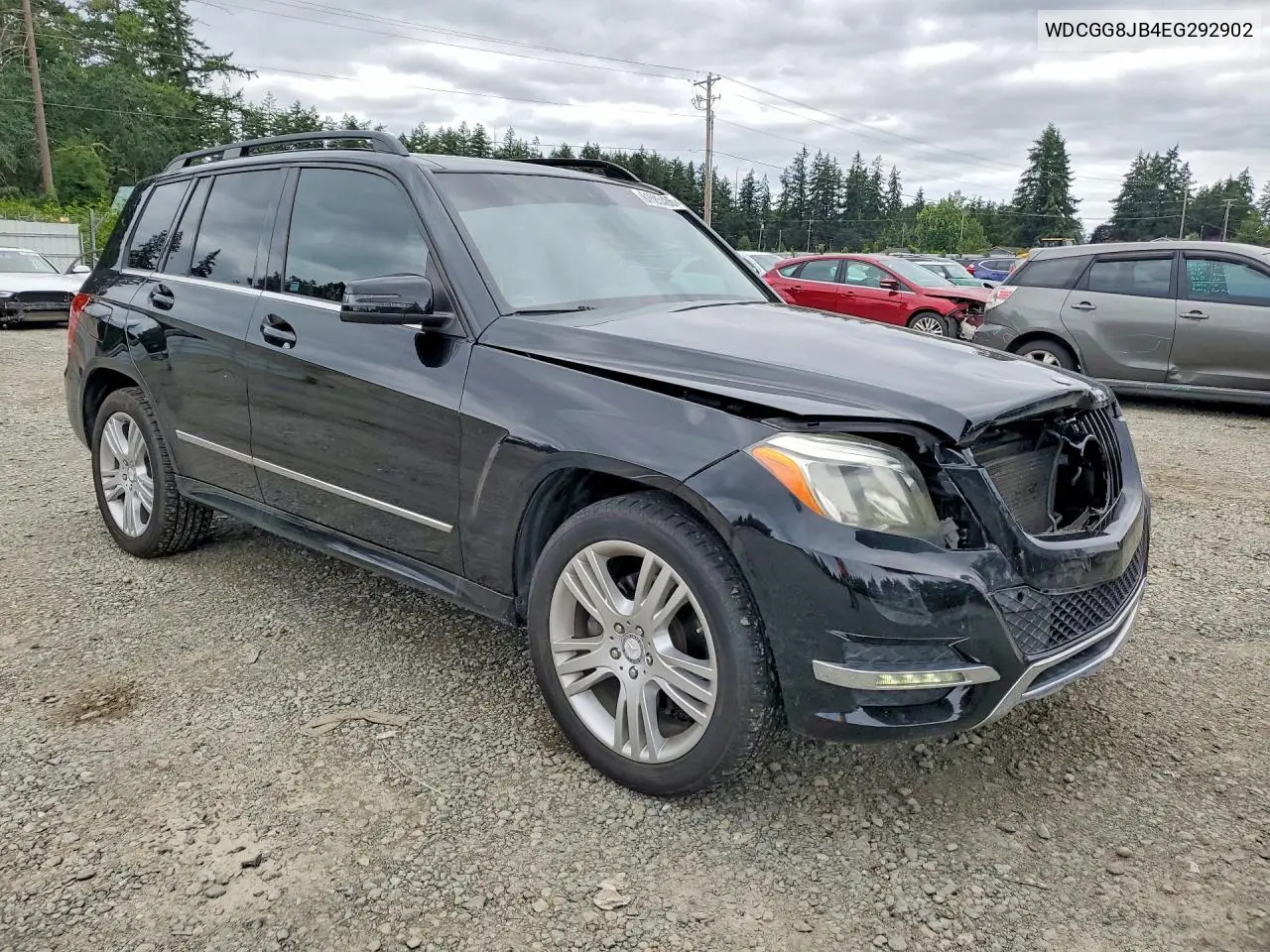2014 Mercedes-Benz Glk 350 4Matic VIN: WDCGG8JB4EG292902 Lot: 61585406