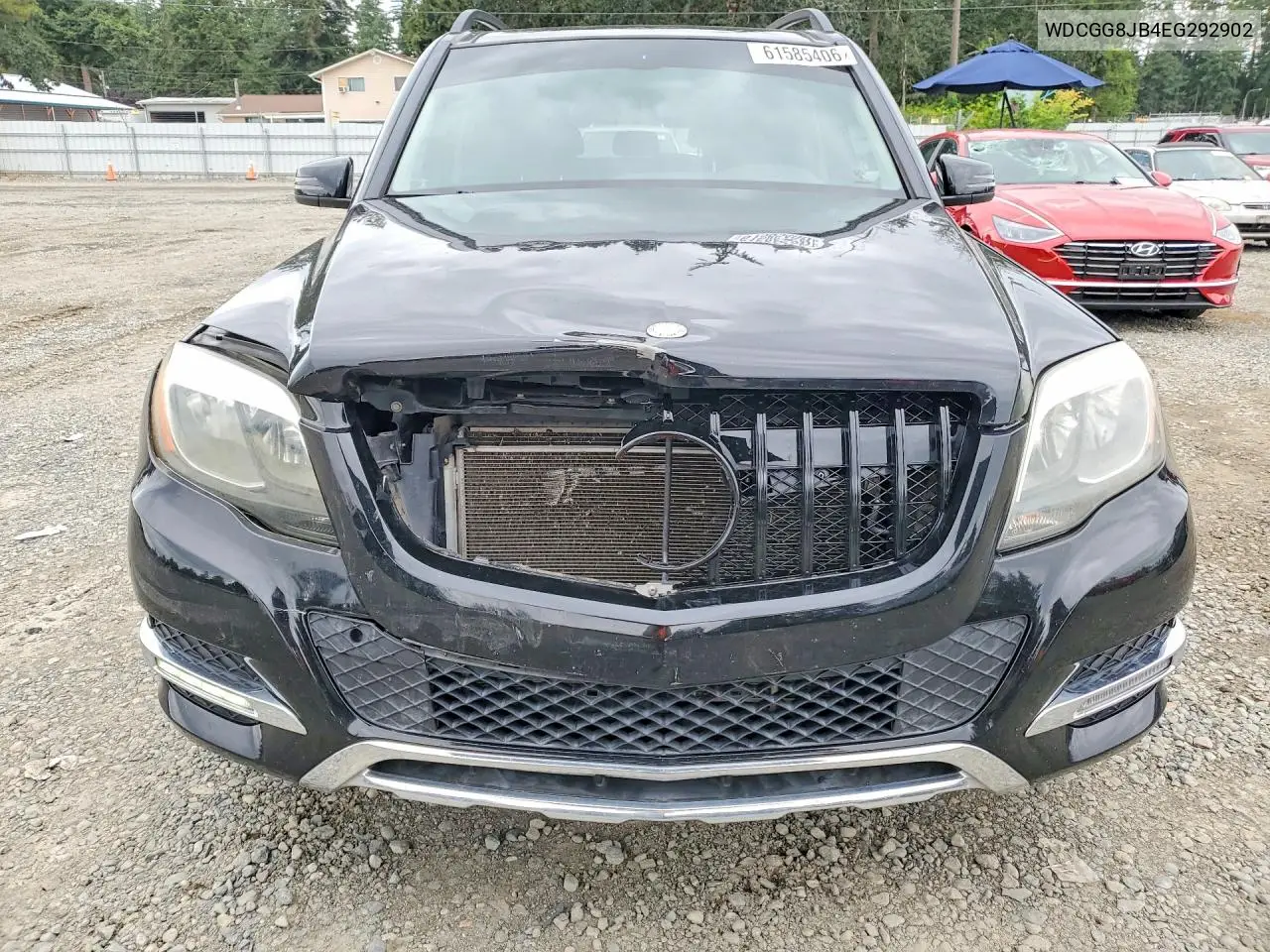 2014 Mercedes-Benz Glk 350 4Matic VIN: WDCGG8JB4EG292902 Lot: 61585406