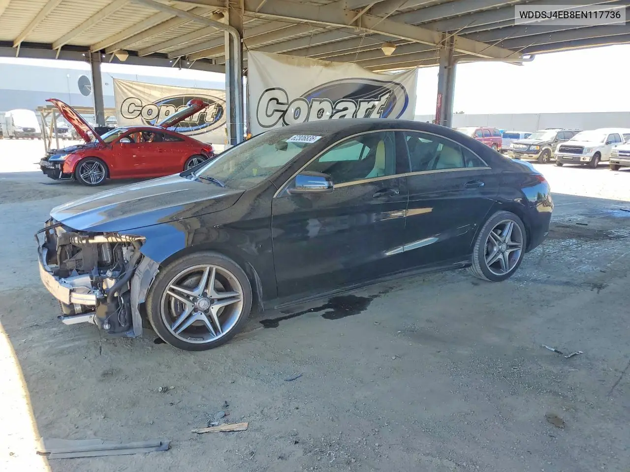 2014 Mercedes-Benz Cla 250 VIN: WDDSJ4EB8EN117736 Lot: 62306836