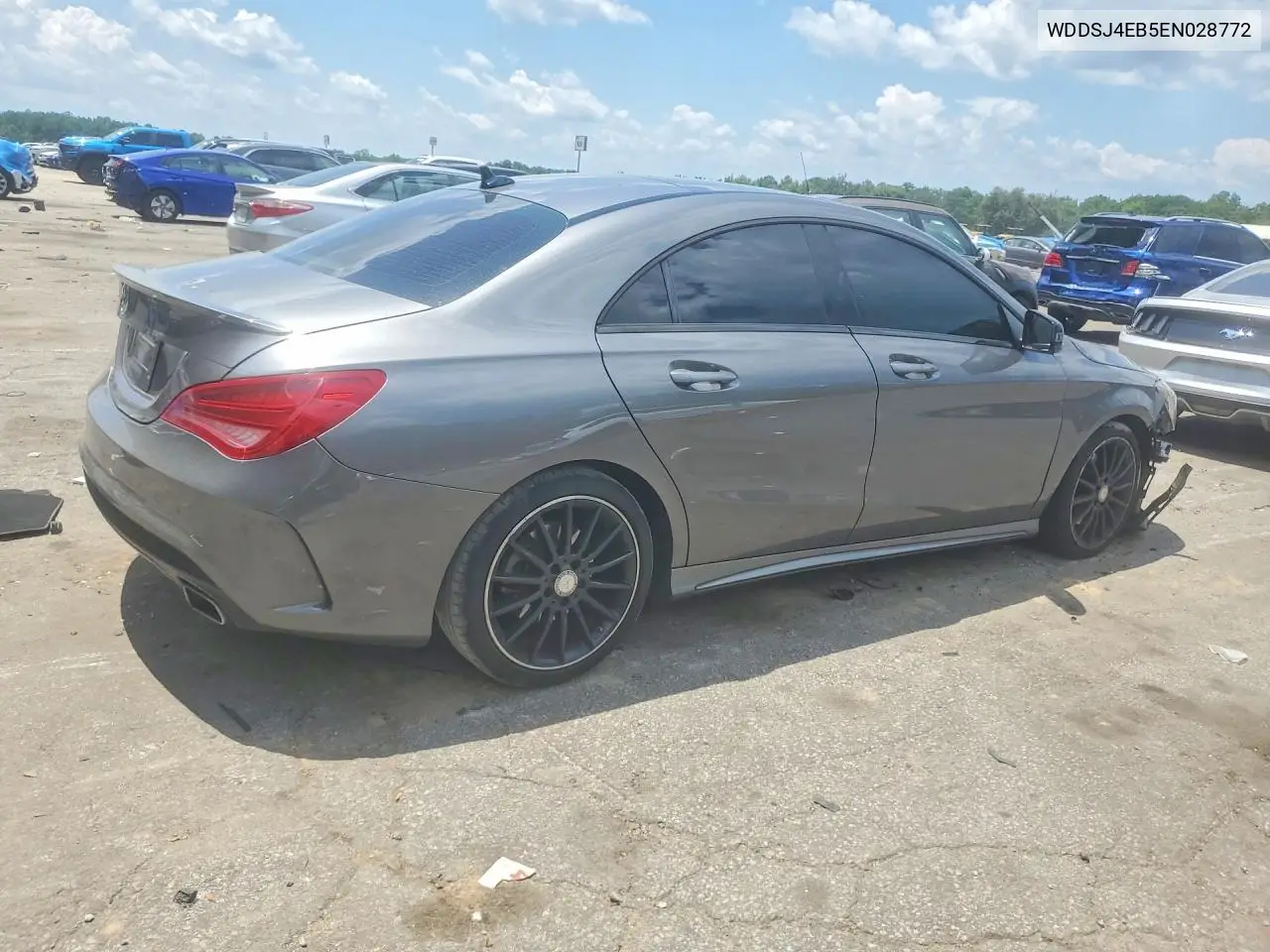 2014 Mercedes-Benz Cla 250 VIN: WDDSJ4EB5EN028772 Lot: 73344055