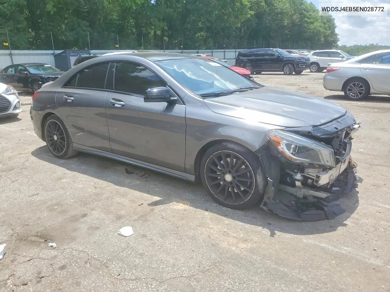 2014 Mercedes-Benz Cla 250 VIN: WDDSJ4EB5EN028772 Lot: 73344055