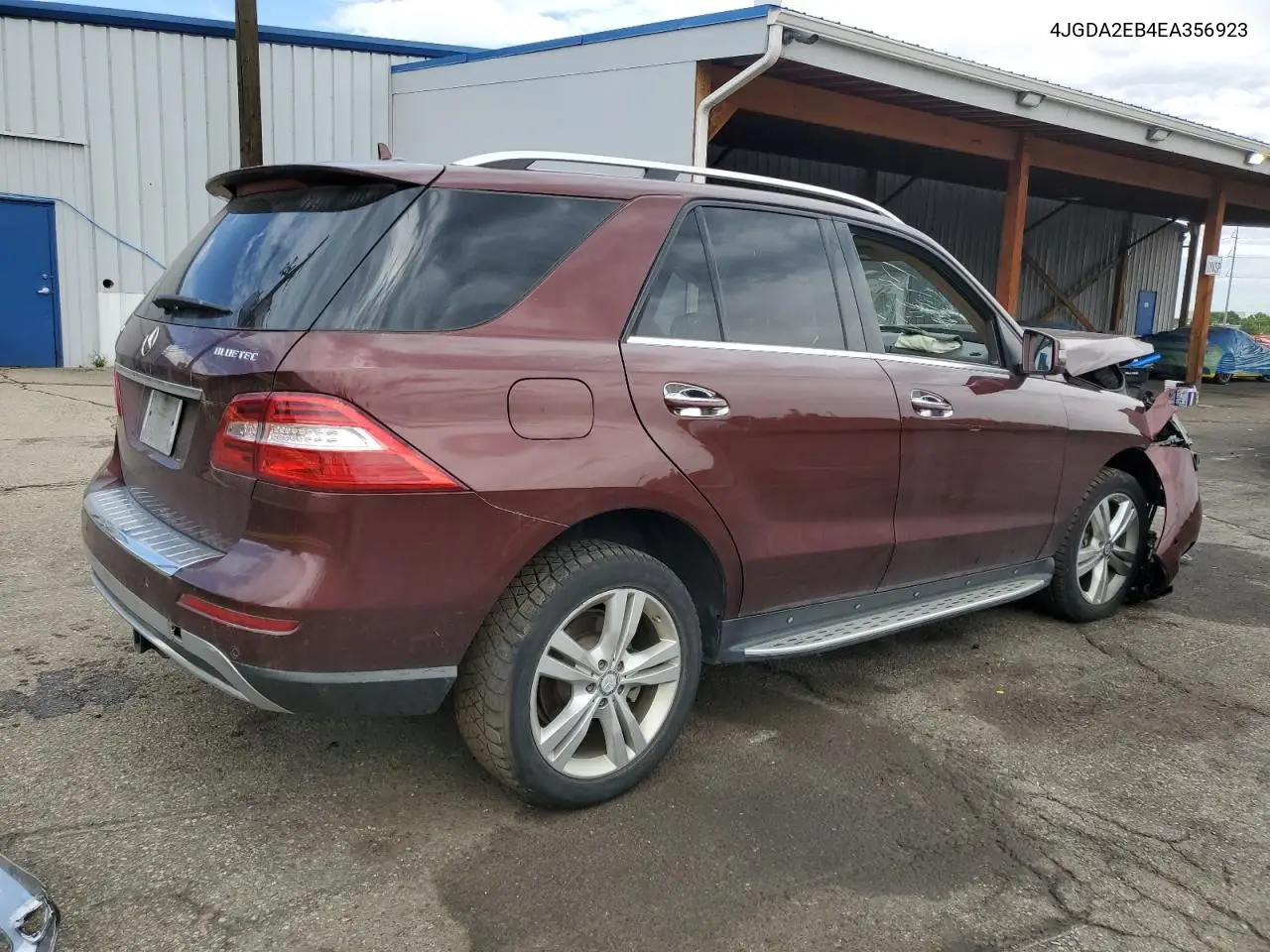 4JGDA2EB4EA356923 2014 Mercedes-Benz Ml 350 Bluetec