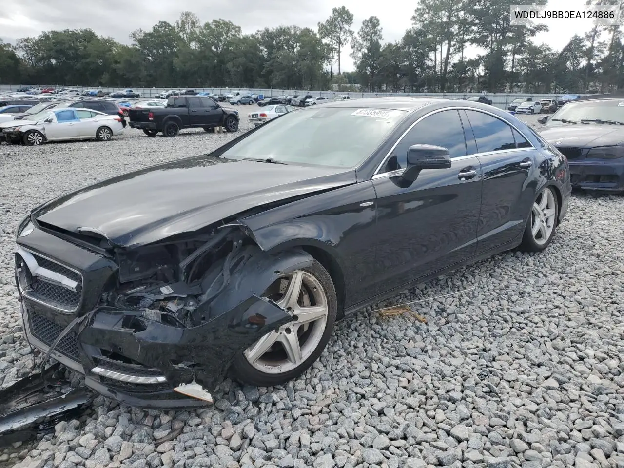2014 Mercedes-Benz Cls 550 4Matic VIN: WDDLJ9BB0EA124886 Lot: 82355995