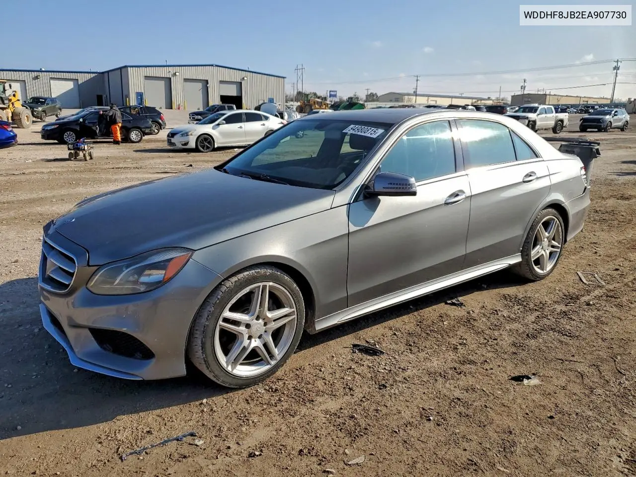 WDDHF8JB2EA907730 2014 Mercedes-Benz E 350 4Matic