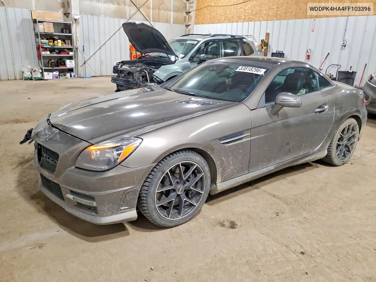 2015 Mercedes-Benz Slk 250 VIN: WDDPK4HA4FF103396 Lot: 53818296