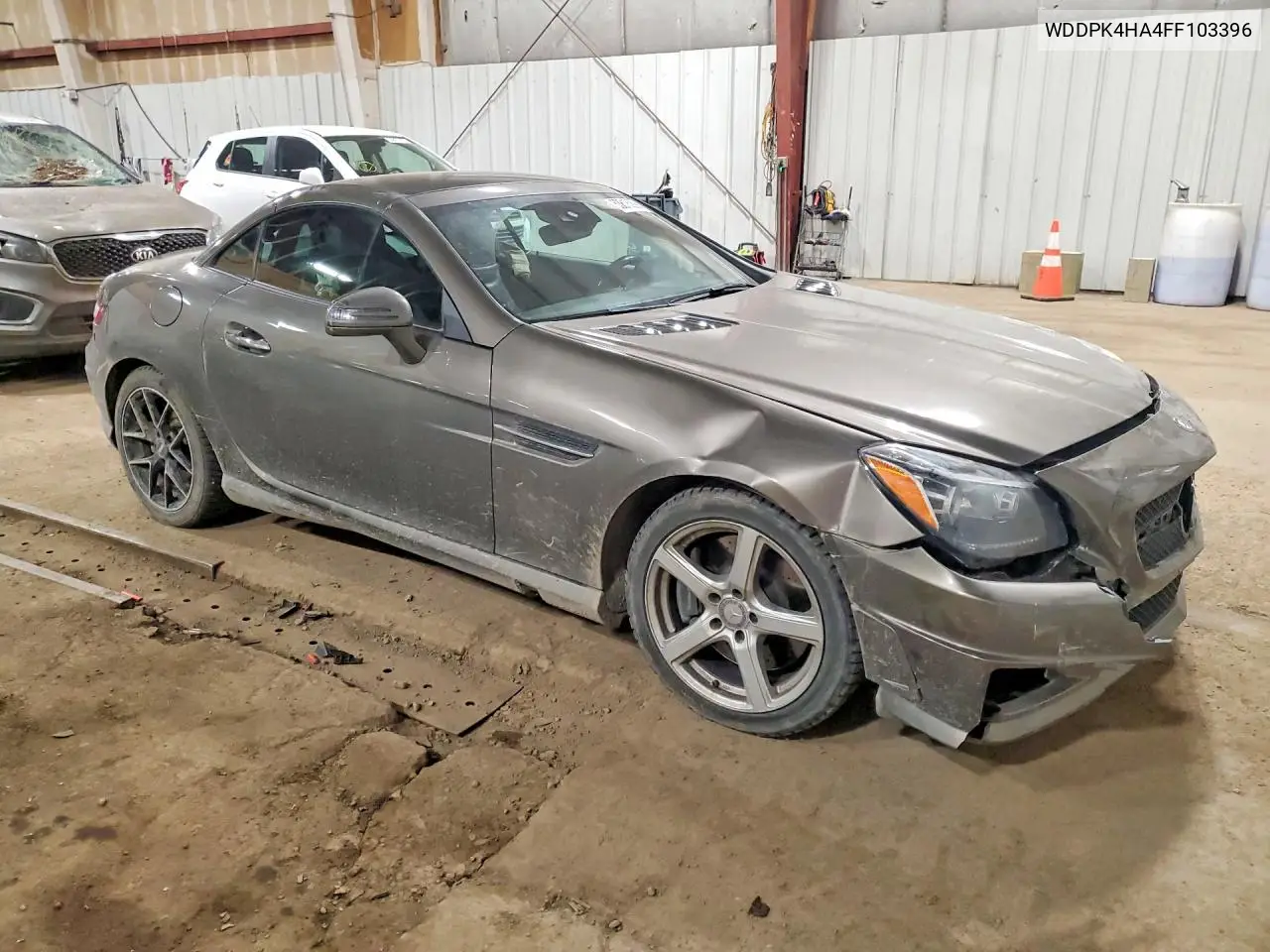 2015 Mercedes-Benz Slk 250 VIN: WDDPK4HA4FF103396 Lot: 53818296
