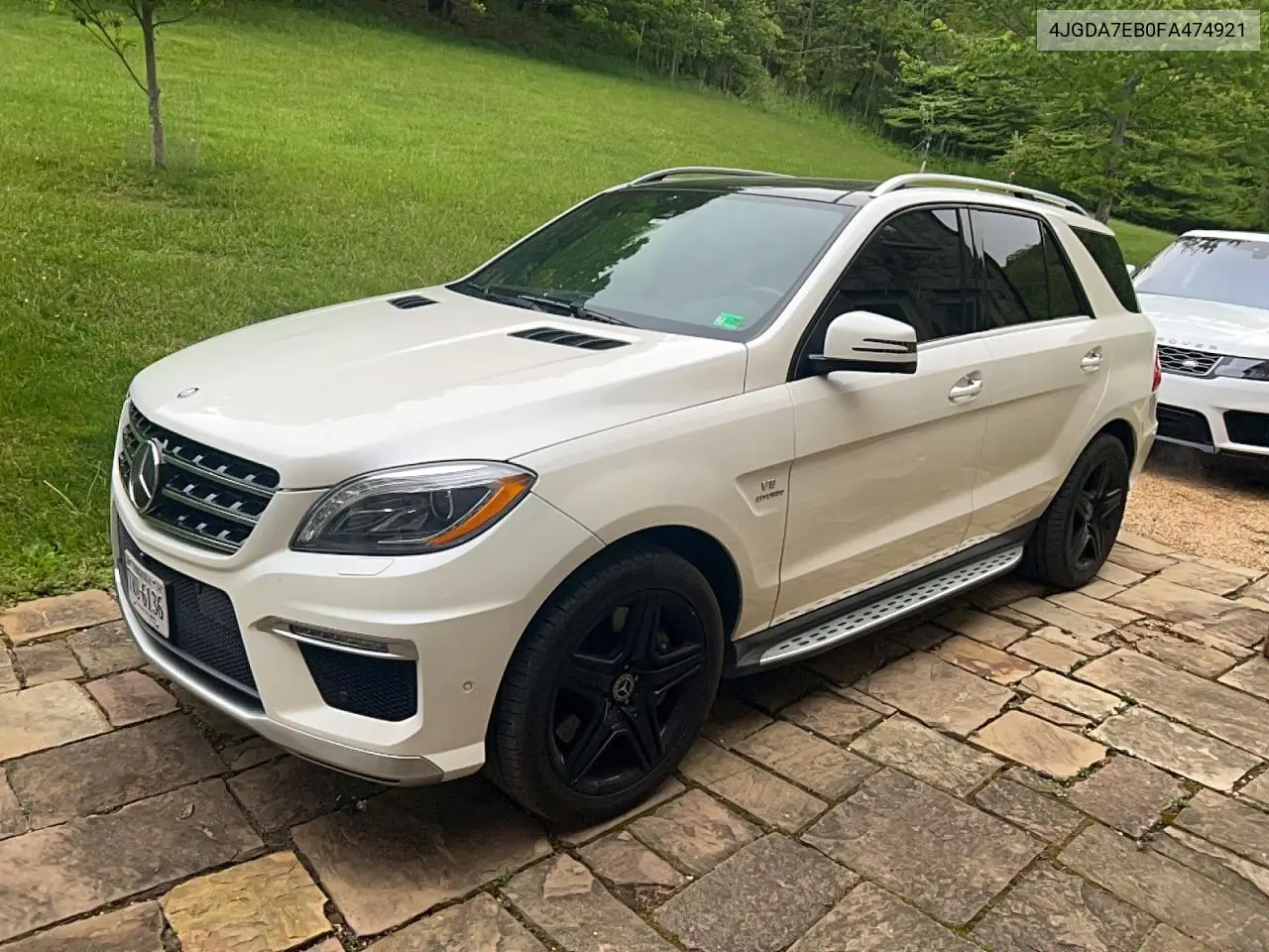 2015 Mercedes-Benz Ml 63 Amg VIN: 4JGDA7EB0FA474921 Lot: 54001676