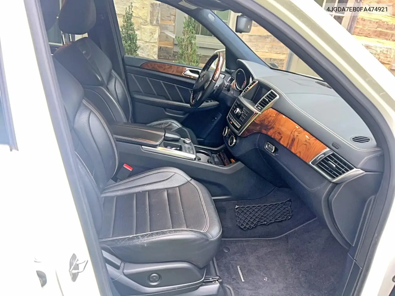 2015 Mercedes-Benz Ml 63 Amg VIN: 4JGDA7EB0FA474921 Lot: 54001676
