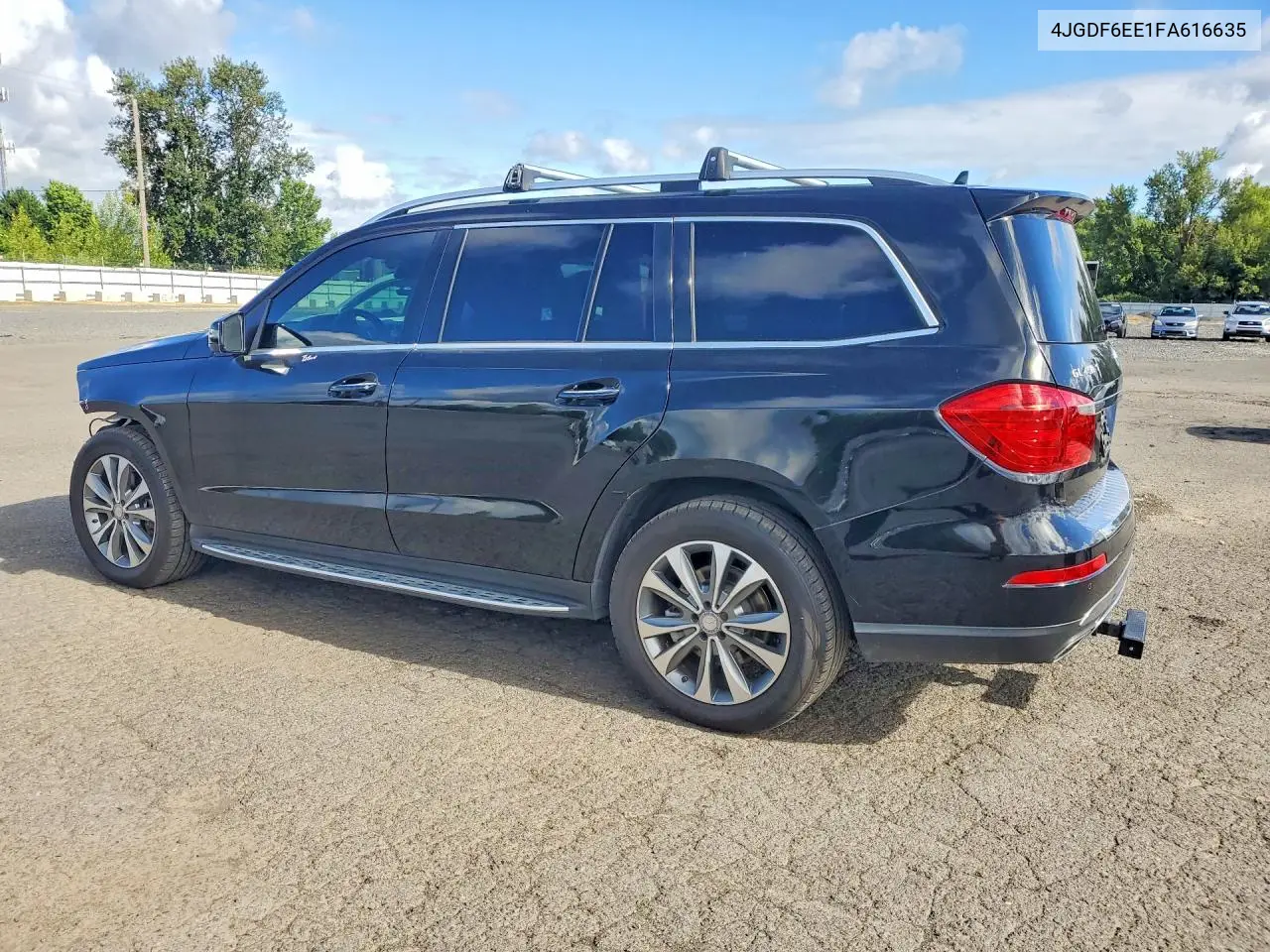 2015 Mercedes-Benz Gl 450 4Matic VIN: 4JGDF6EE1FA616635 Lot: 54877296