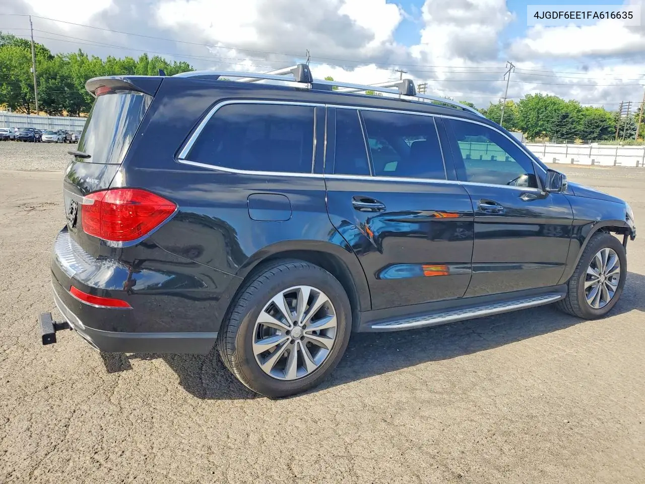 2015 Mercedes-Benz Gl 450 4Matic VIN: 4JGDF6EE1FA616635 Lot: 54877296
