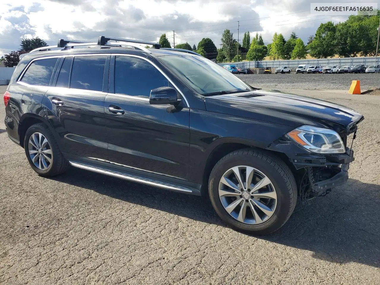 2015 Mercedes-Benz Gl 450 4Matic VIN: 4JGDF6EE1FA616635 Lot: 54877296