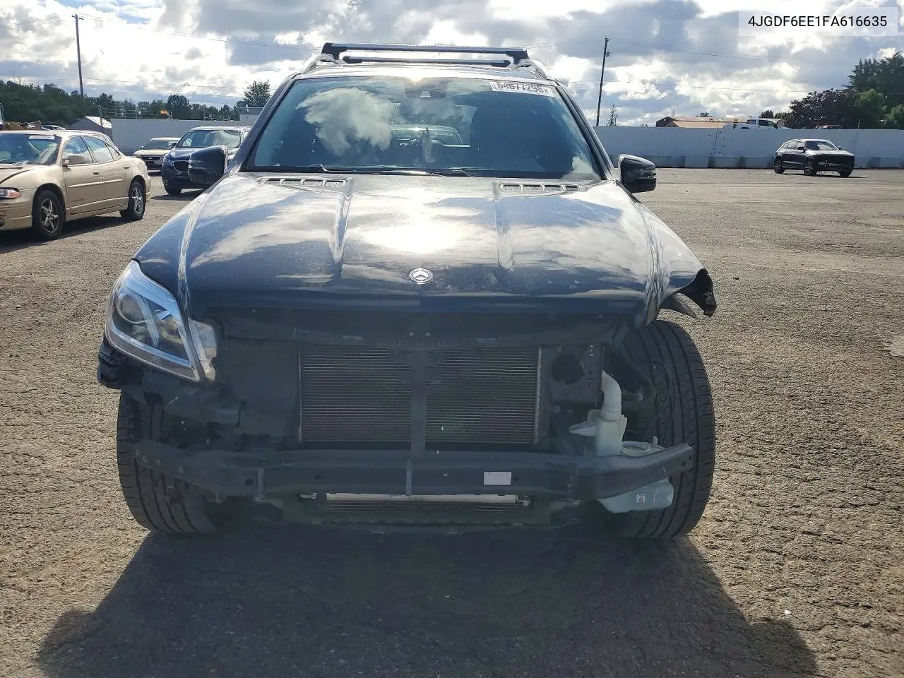 2015 Mercedes-Benz Gl 450 4Matic VIN: 4JGDF6EE1FA616635 Lot: 54877296