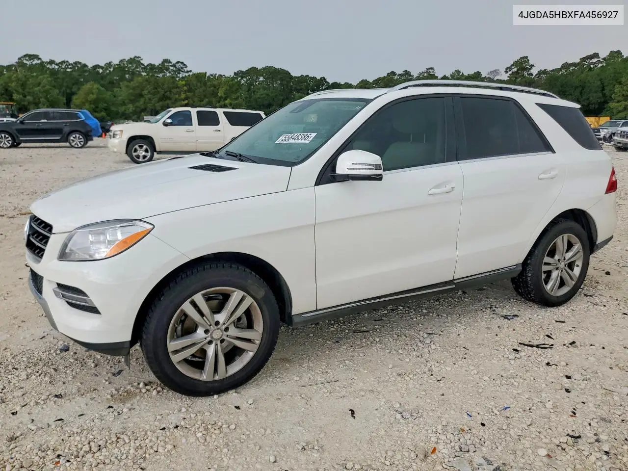 2015 Mercedes-Benz Ml 350 4Matic VIN: 4JGDA5HBXFA456927 Lot: 55848386