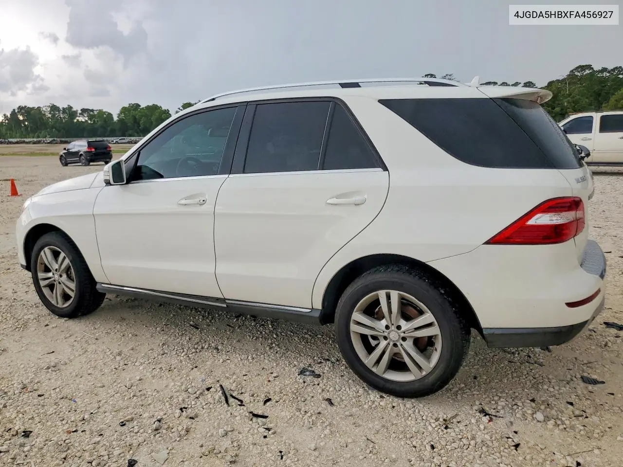 2015 Mercedes-Benz Ml 350 4Matic VIN: 4JGDA5HBXFA456927 Lot: 55848386