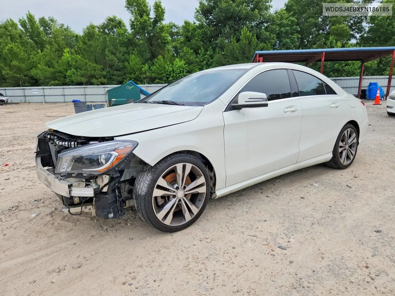 2015 Mercedes-Benz Cla 250 VIN: WDDSJ4EBXFN186185 Lot: 56583416
