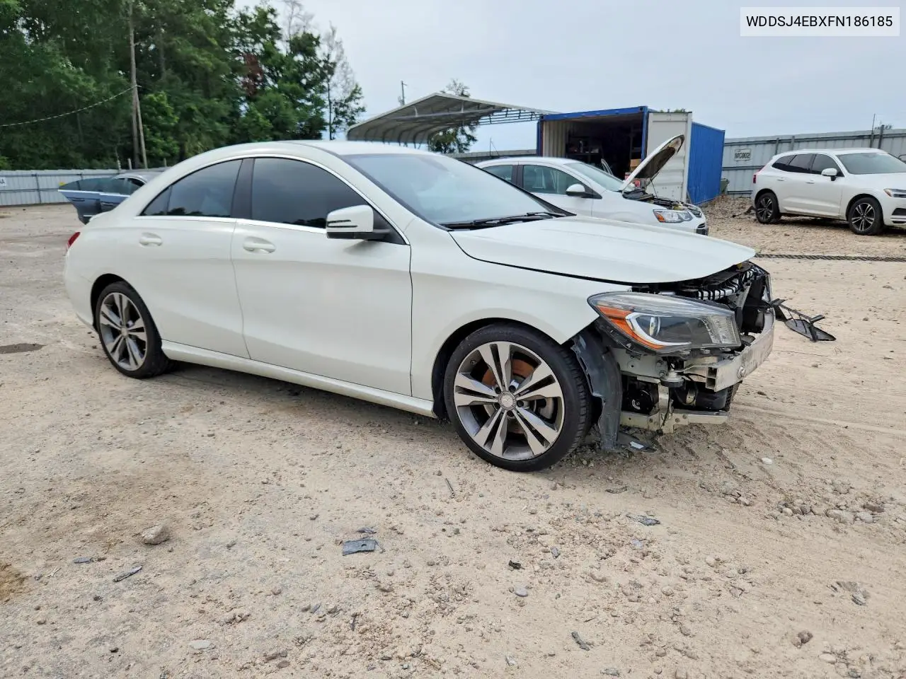 2015 Mercedes-Benz Cla 250 VIN: WDDSJ4EBXFN186185 Lot: 56583416