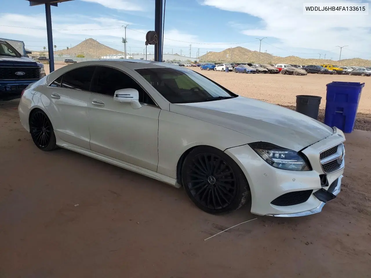 2015 Mercedes-Benz Cls 400 4Matic VIN: WDDLJ6HB4FA133615 Lot: 56588146
