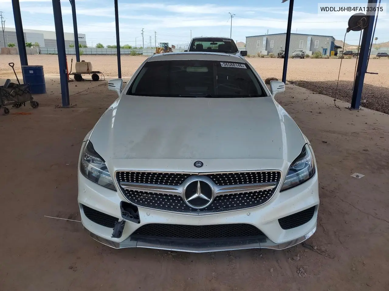 2015 Mercedes-Benz Cls 400 4Matic VIN: WDDLJ6HB4FA133615 Lot: 56588146