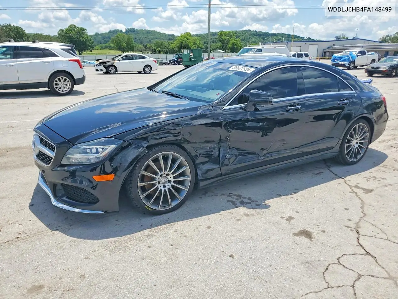 2015 Mercedes-Benz Cls 400 4Matic VIN: WDDLJ6HB4FA148499 Lot: 56621926