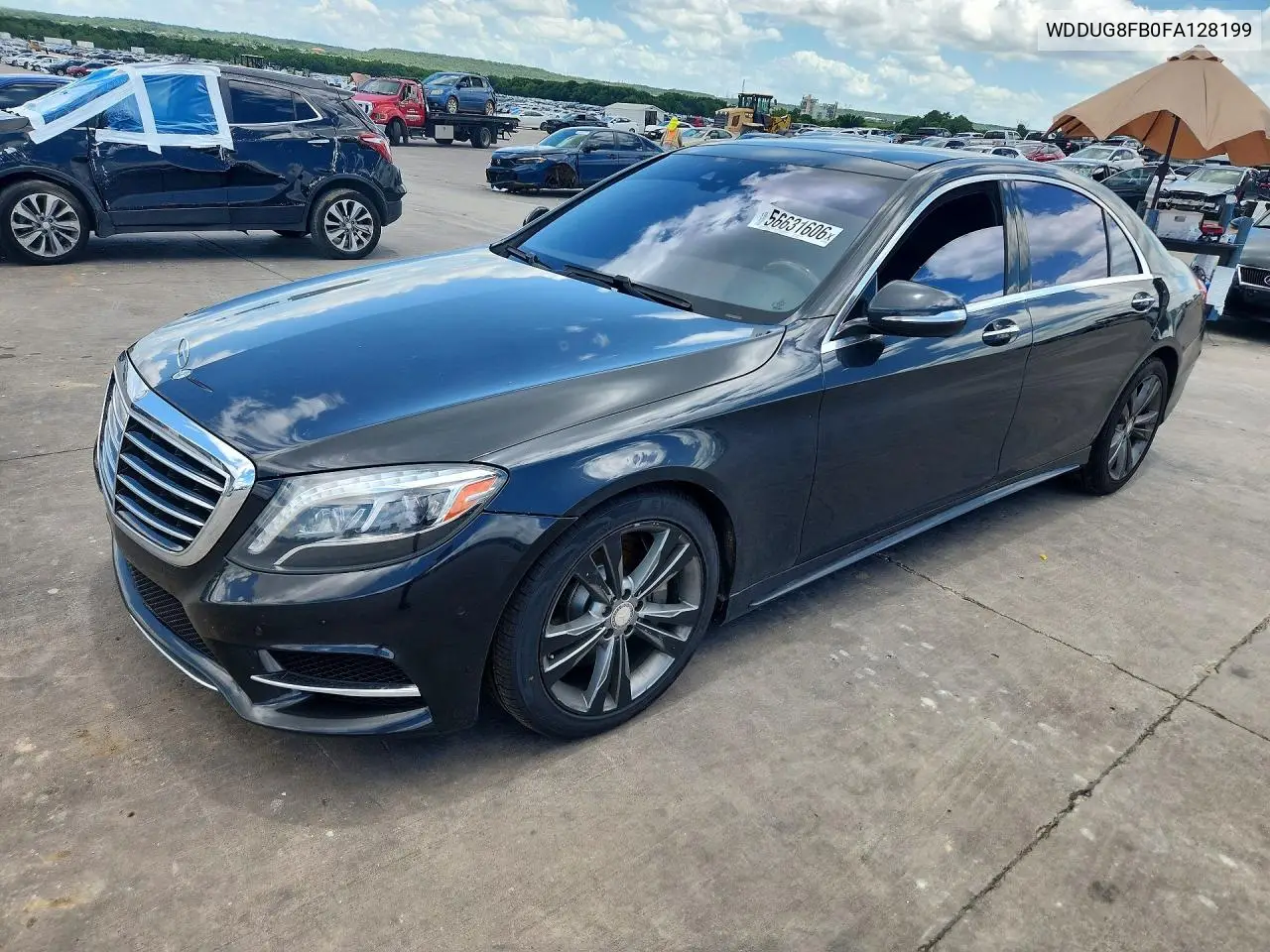 2015 Mercedes-Benz S 550 4Matic VIN: WDDUG8FB0FA128199 Lot: 56631606