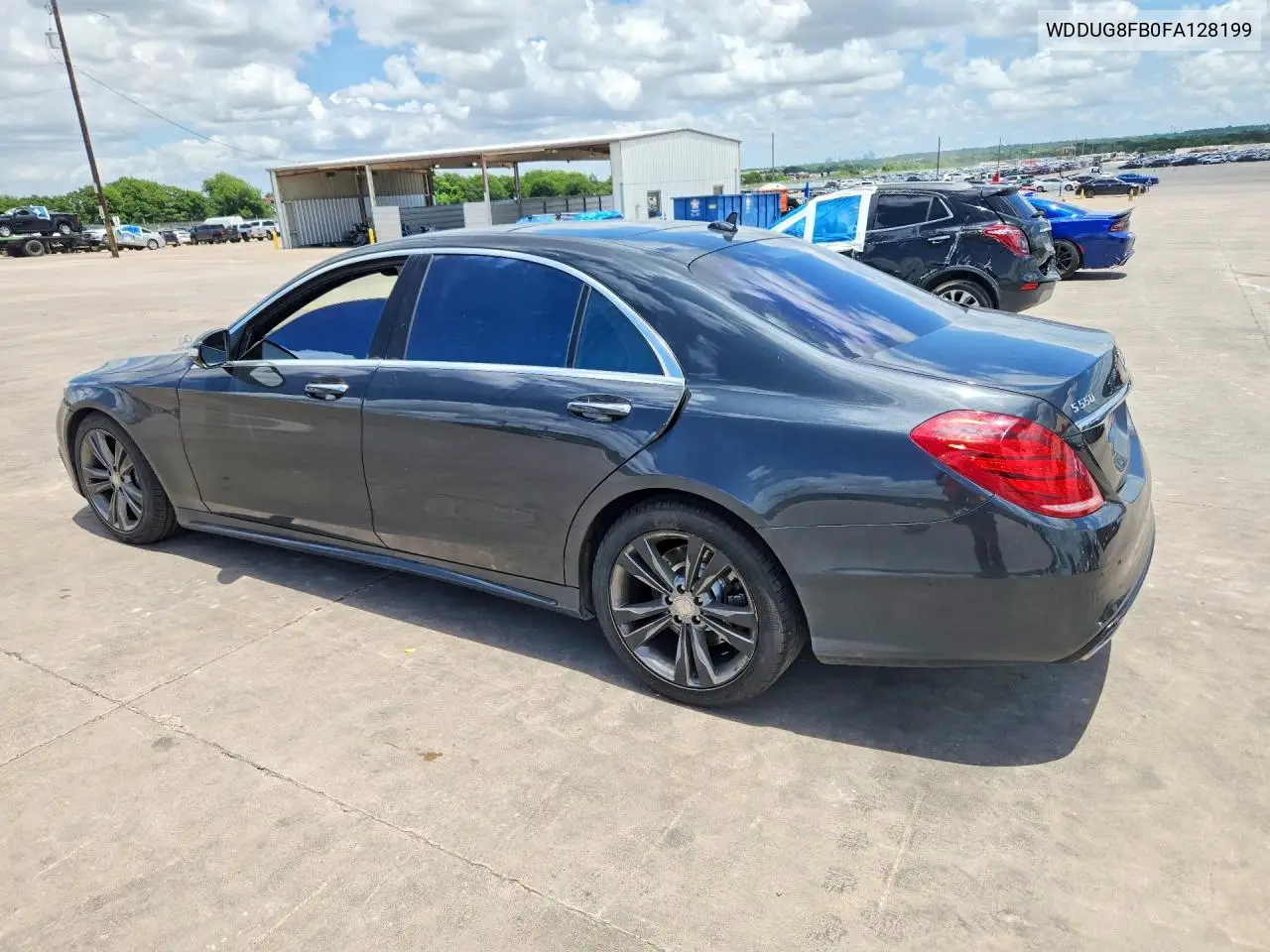 2015 Mercedes-Benz S 550 4Matic VIN: WDDUG8FB0FA128199 Lot: 56631606