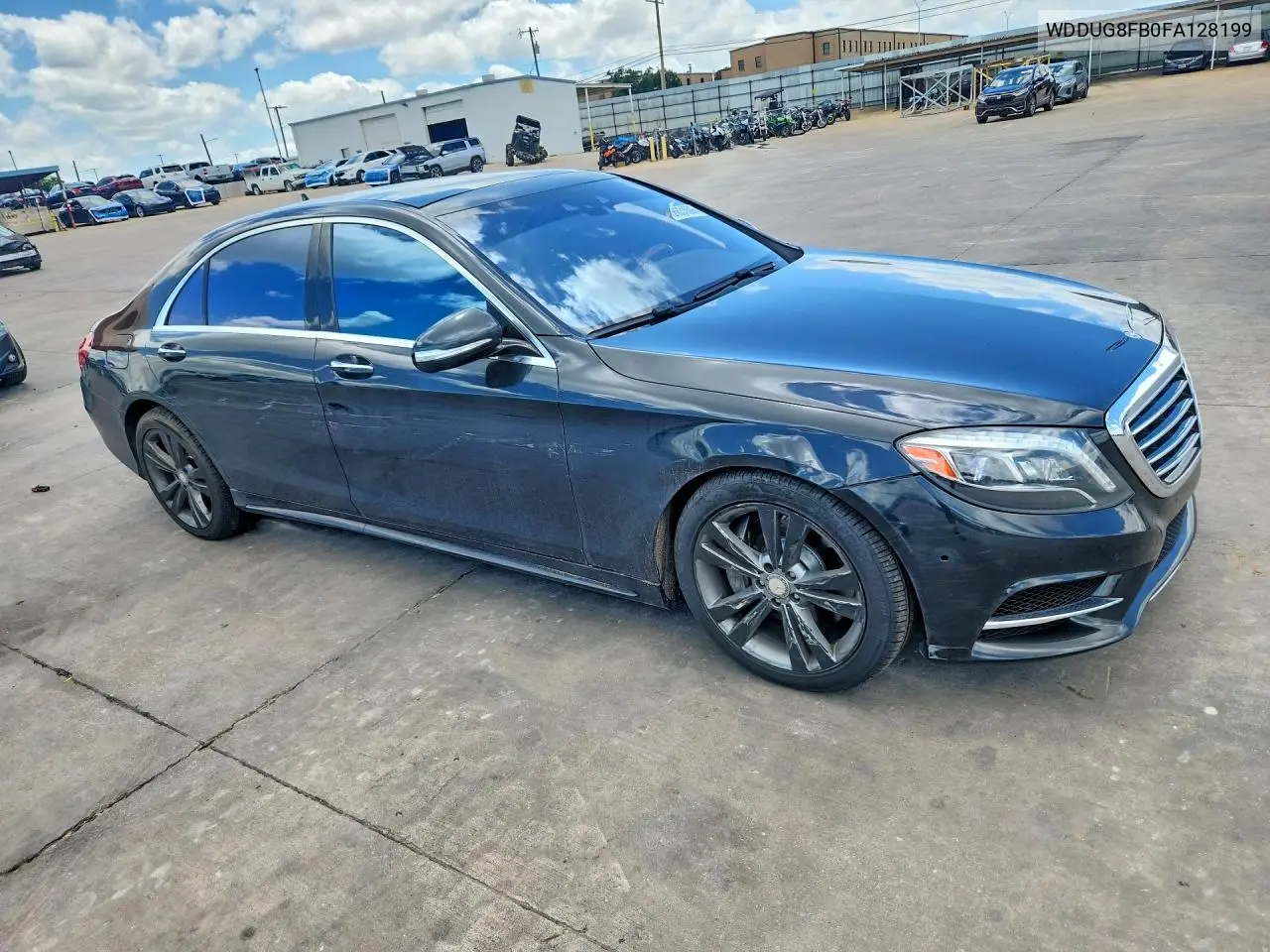 2015 Mercedes-Benz S 550 4Matic VIN: WDDUG8FB0FA128199 Lot: 56631606