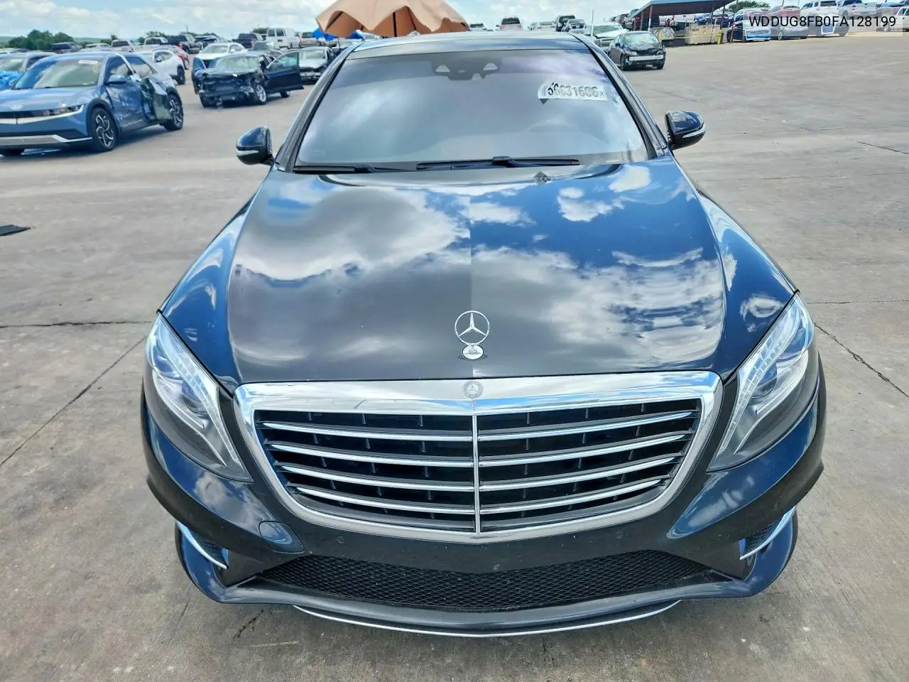 2015 Mercedes-Benz S 550 4Matic VIN: WDDUG8FB0FA128199 Lot: 56631606