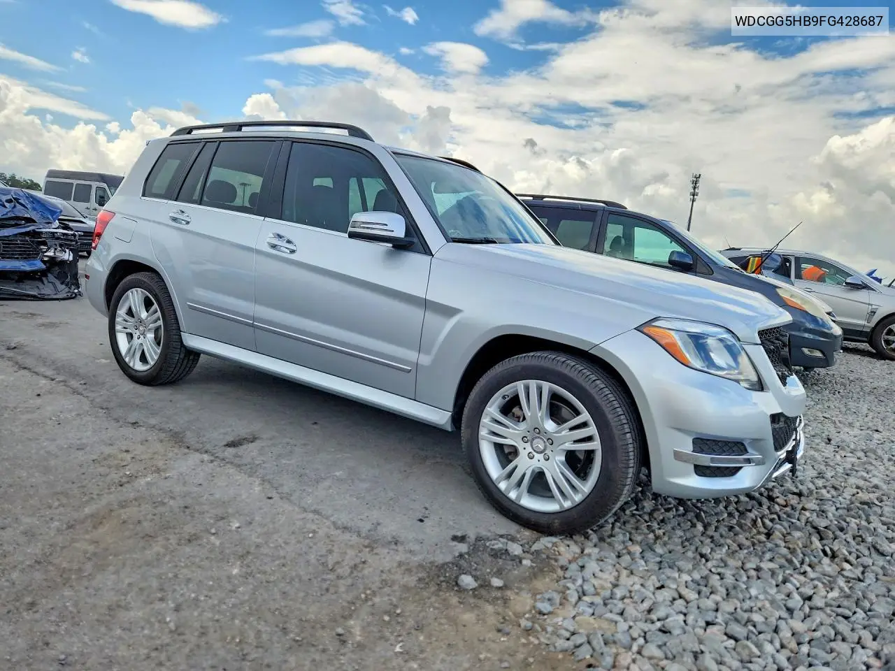 2015 Mercedes-Benz Glk 350 VIN: WDCGG5HB9FG428687 Lot: 56887016
