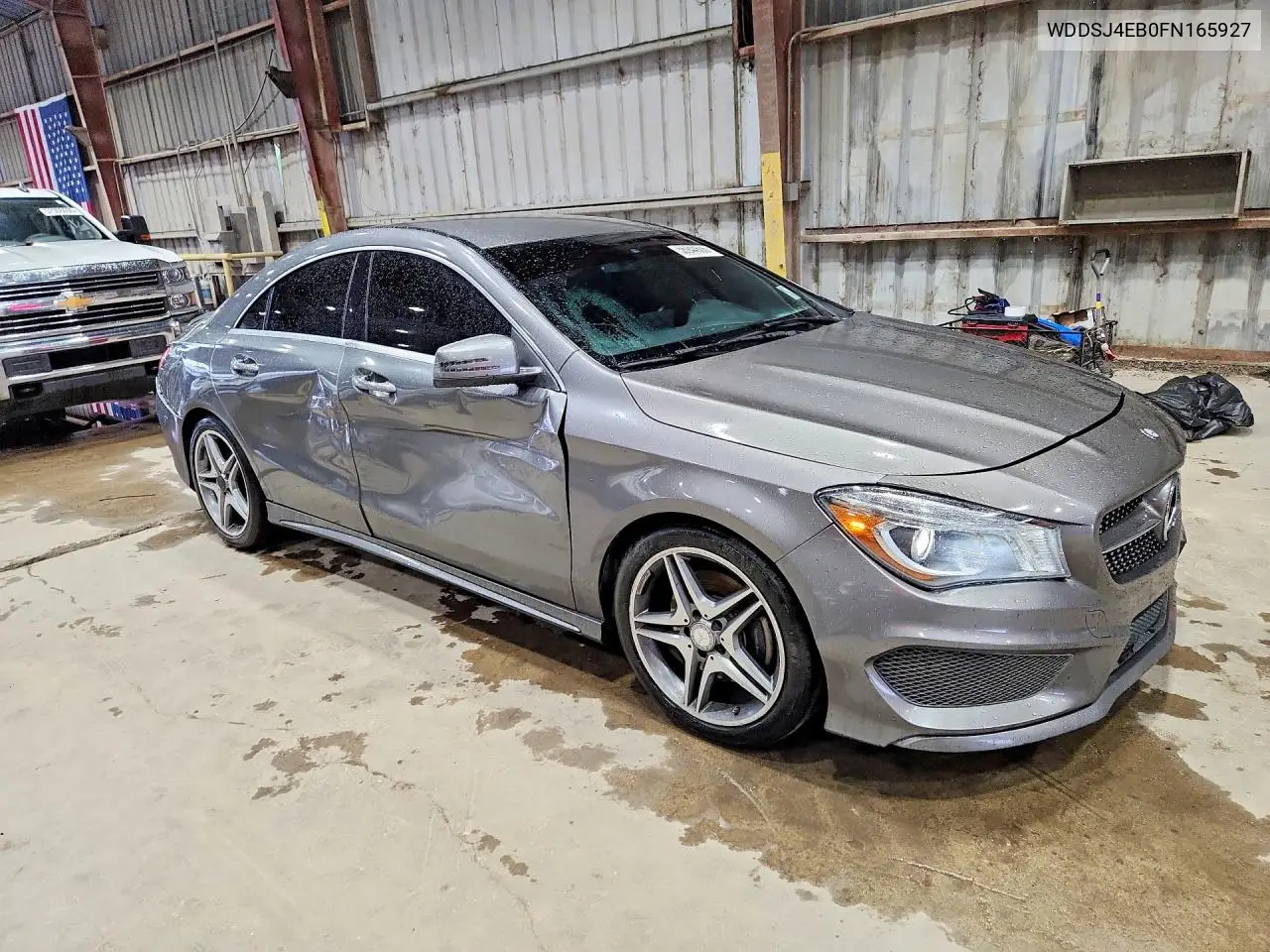 2015 Mercedes-Benz Cla 250 VIN: WDDSJ4EB0FN165927 Lot: 56944506