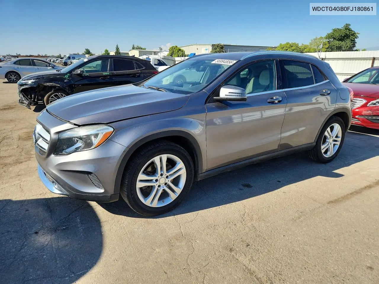 2015 Mercedes-Benz Gla 250 4Matic VIN: WDCTG4GB0FJ180861 Lot: 56994856