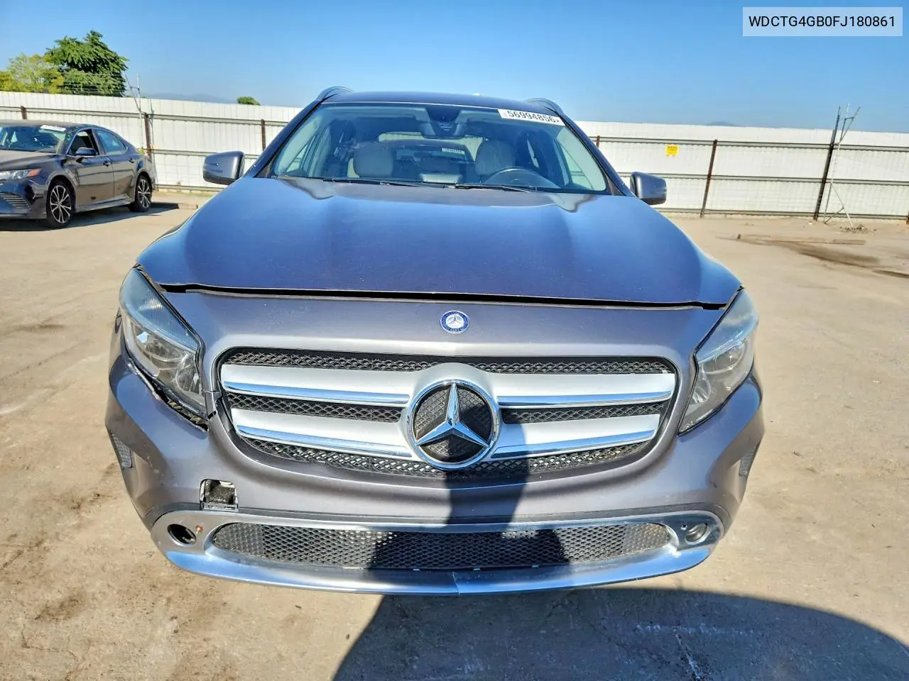 2015 Mercedes-Benz Gla 250 4Matic VIN: WDCTG4GB0FJ180861 Lot: 56994856