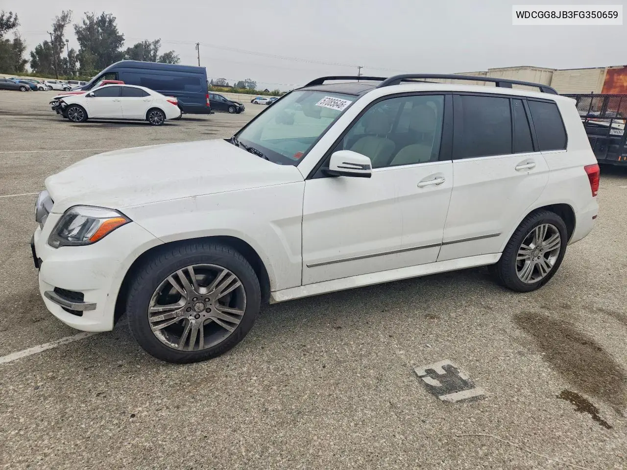 2015 Mercedes-Benz Glk 350 4Matic VIN: WDCGG8JB3FG350659 Lot: 57085646