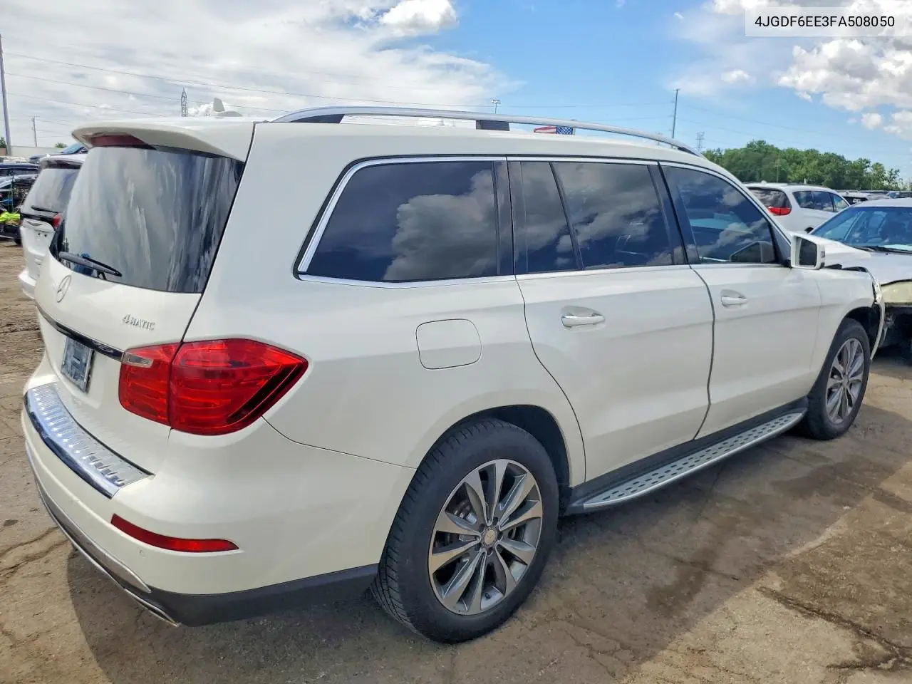2015 Mercedes-Benz Gl 450 4Matic VIN: 4JGDF6EE3FA508050 Lot: 57178626