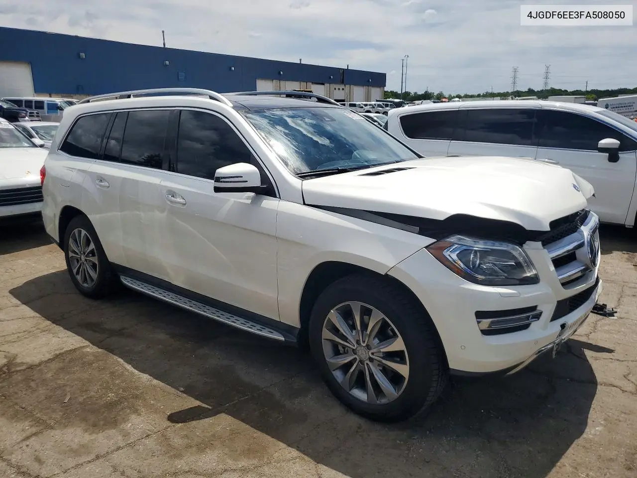 2015 Mercedes-Benz Gl 450 4Matic VIN: 4JGDF6EE3FA508050 Lot: 57178626