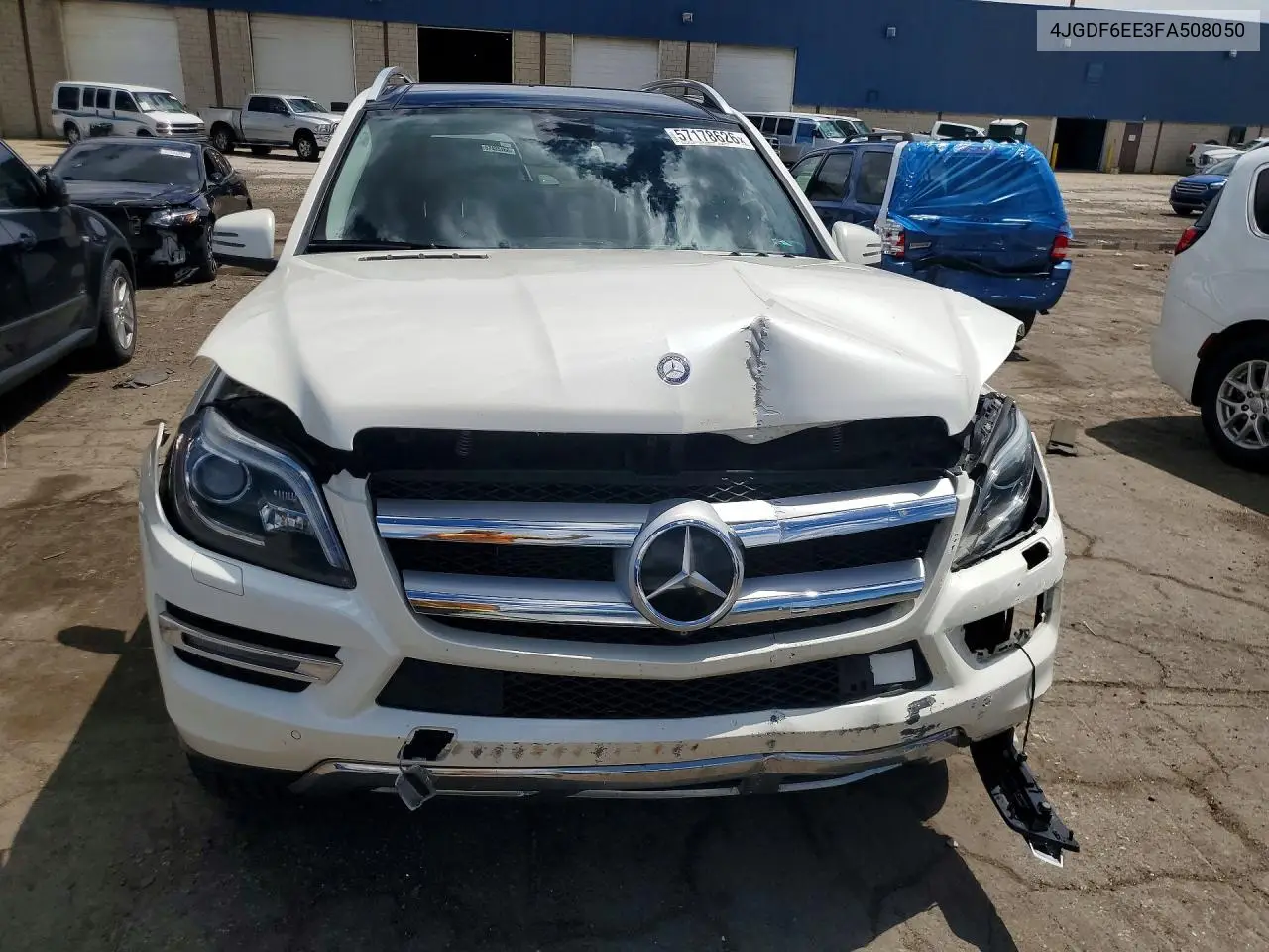 2015 Mercedes-Benz Gl 450 4Matic VIN: 4JGDF6EE3FA508050 Lot: 57178626