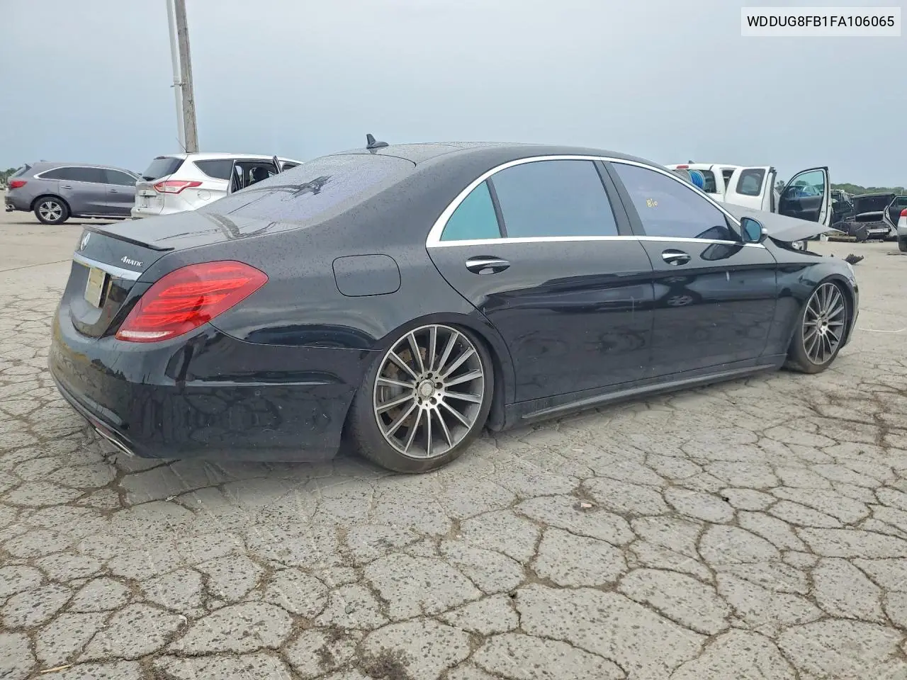 2015 Mercedes-Benz S 550 4Matic VIN: WDDUG8FB1FA106065 Lot: 57217196