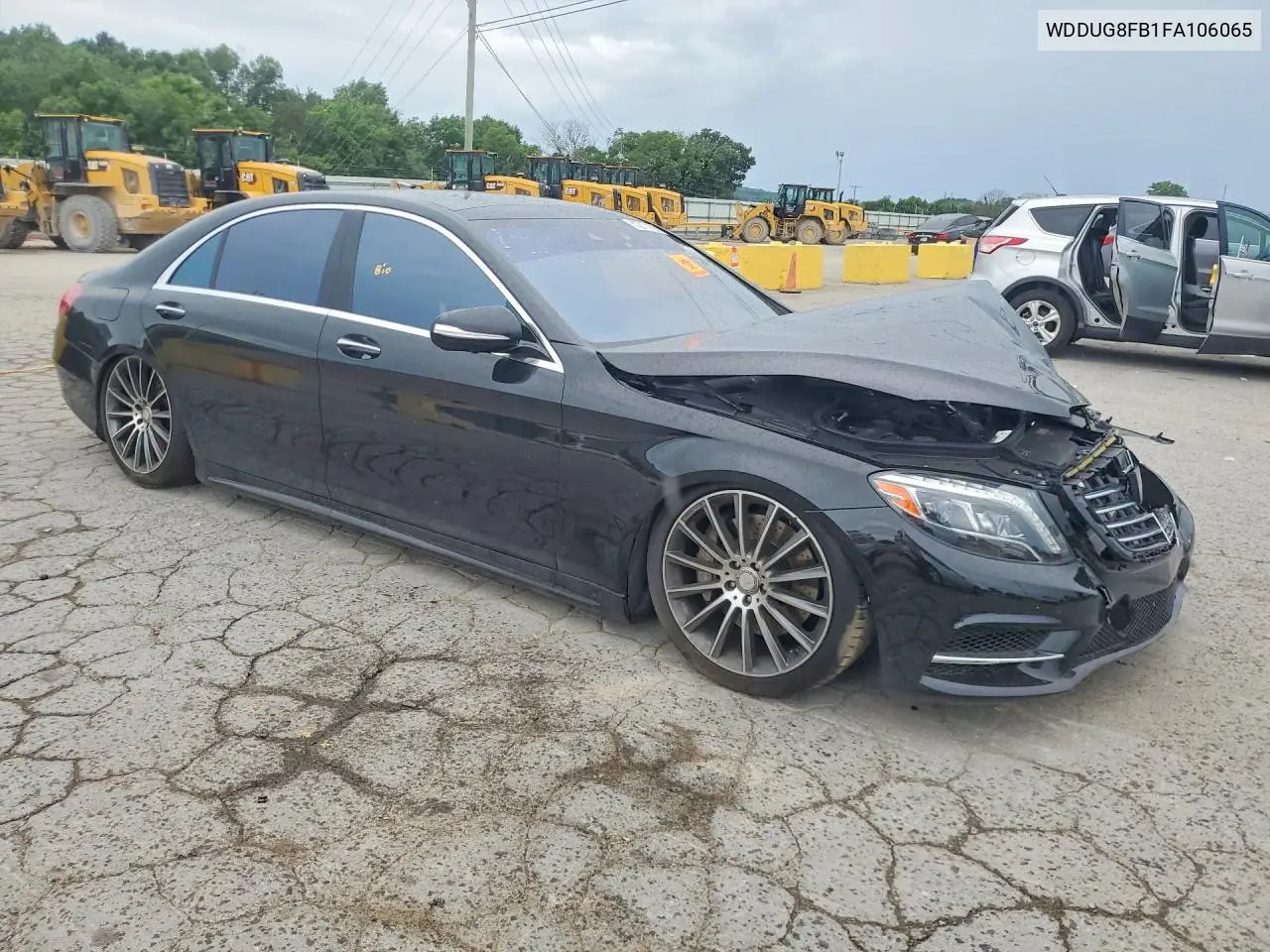 2015 Mercedes-Benz S 550 4Matic VIN: WDDUG8FB1FA106065 Lot: 57217196