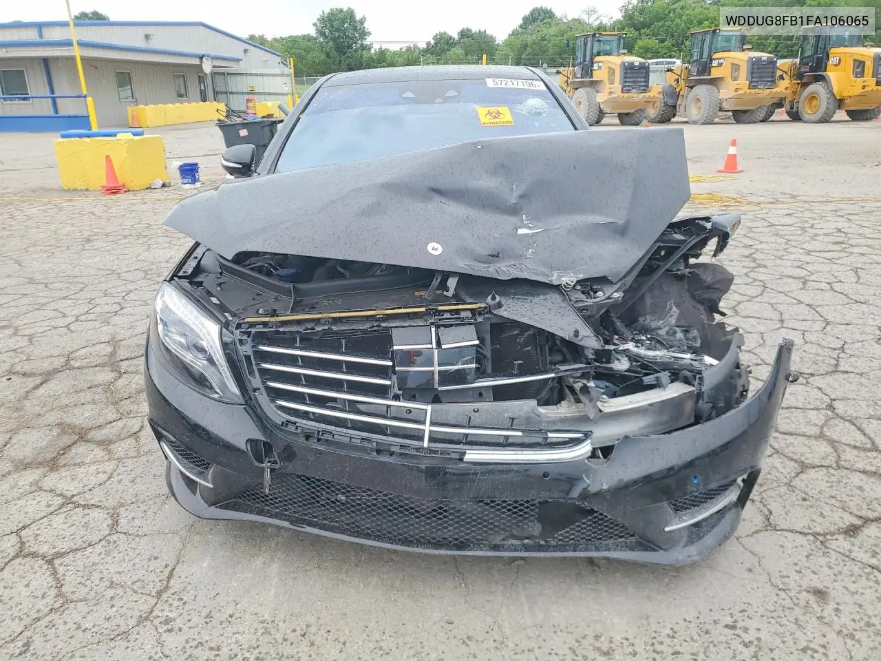2015 Mercedes-Benz S 550 4Matic VIN: WDDUG8FB1FA106065 Lot: 57217196
