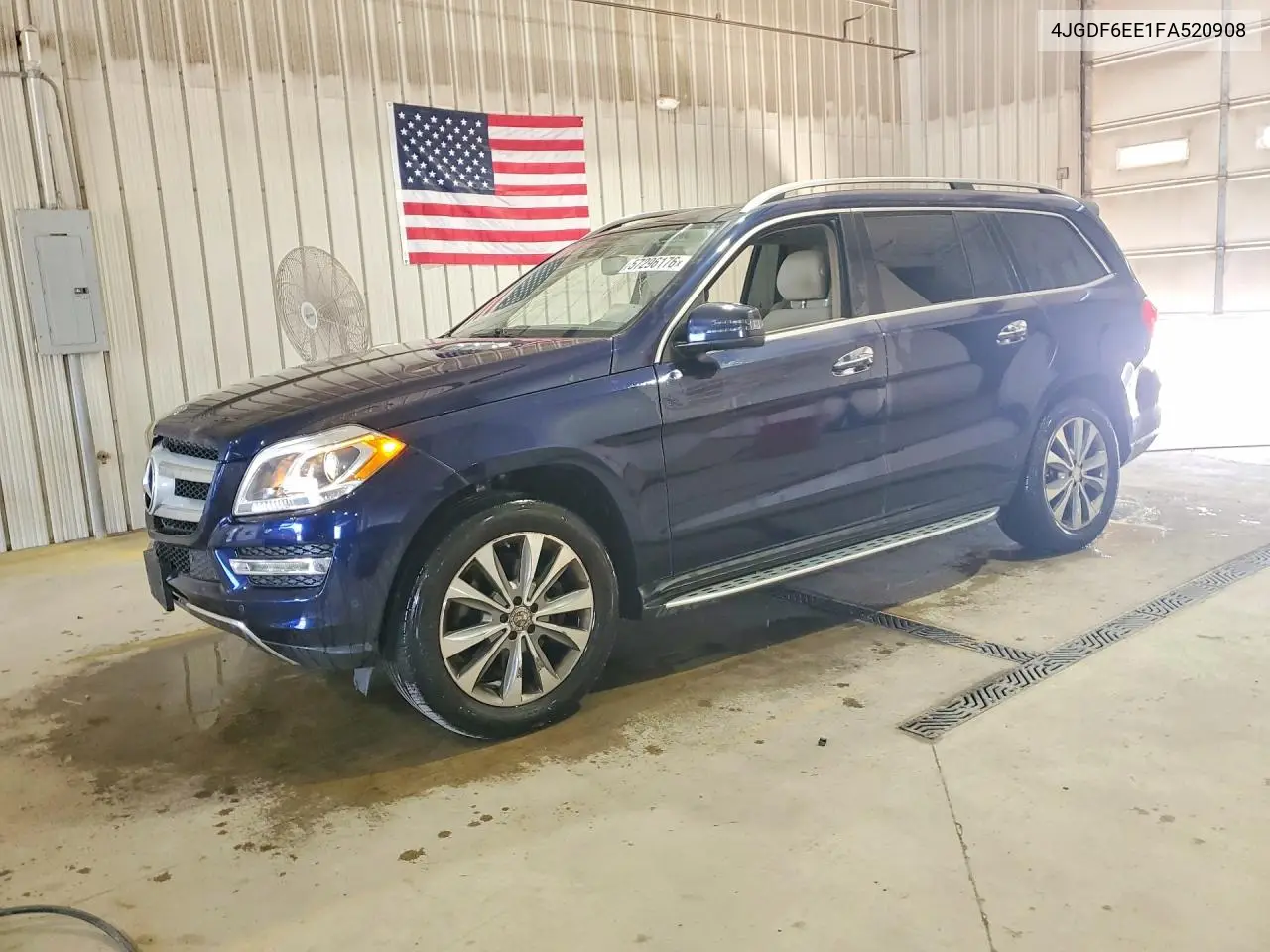 2015 Mercedes-Benz Gl 450 4Matic VIN: 4JGDF6EE1FA520908 Lot: 57296176