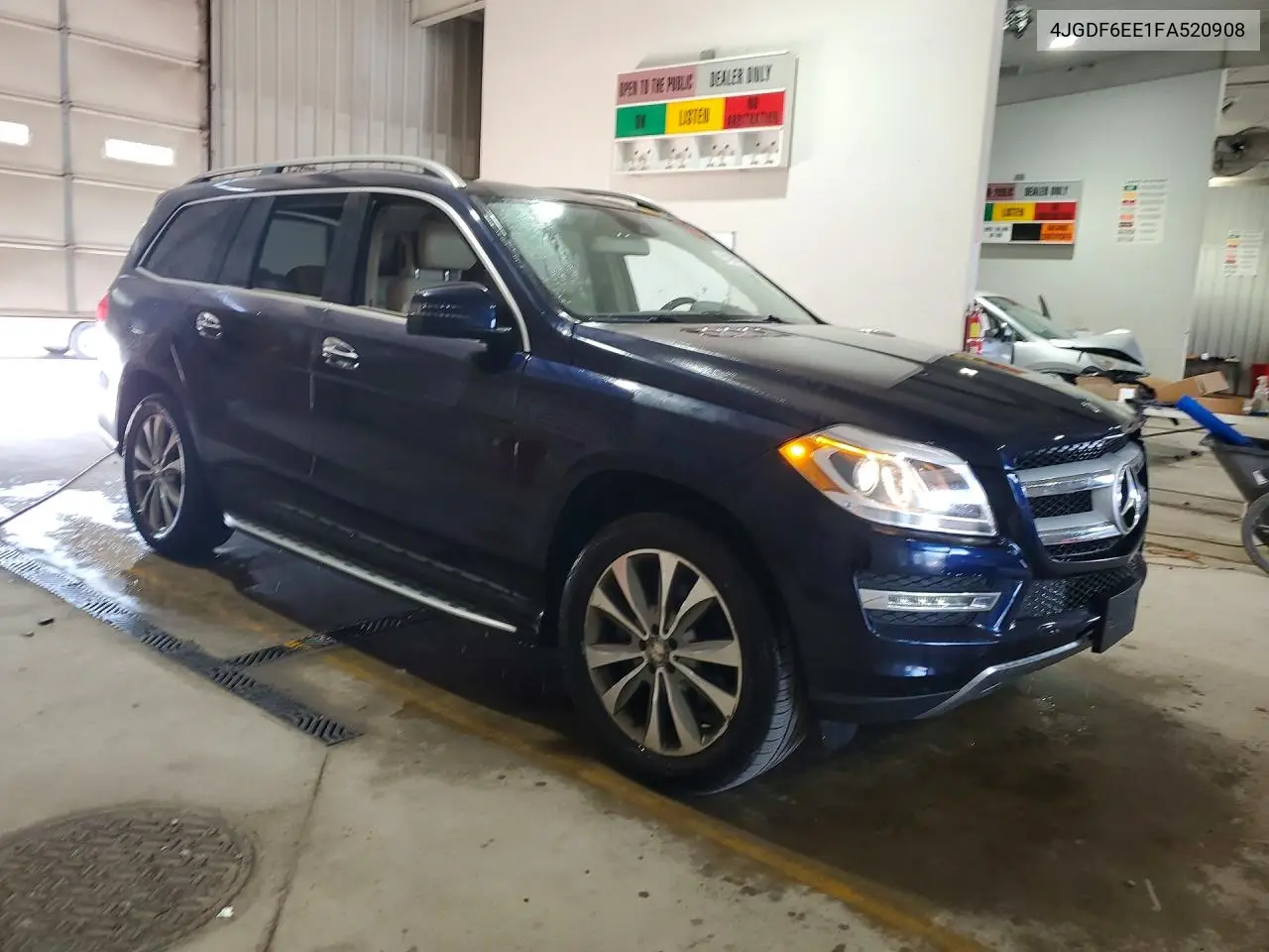 2015 Mercedes-Benz Gl 450 4Matic VIN: 4JGDF6EE1FA520908 Lot: 57296176