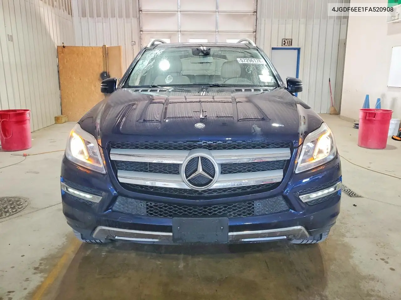 2015 Mercedes-Benz Gl 450 4Matic VIN: 4JGDF6EE1FA520908 Lot: 57296176