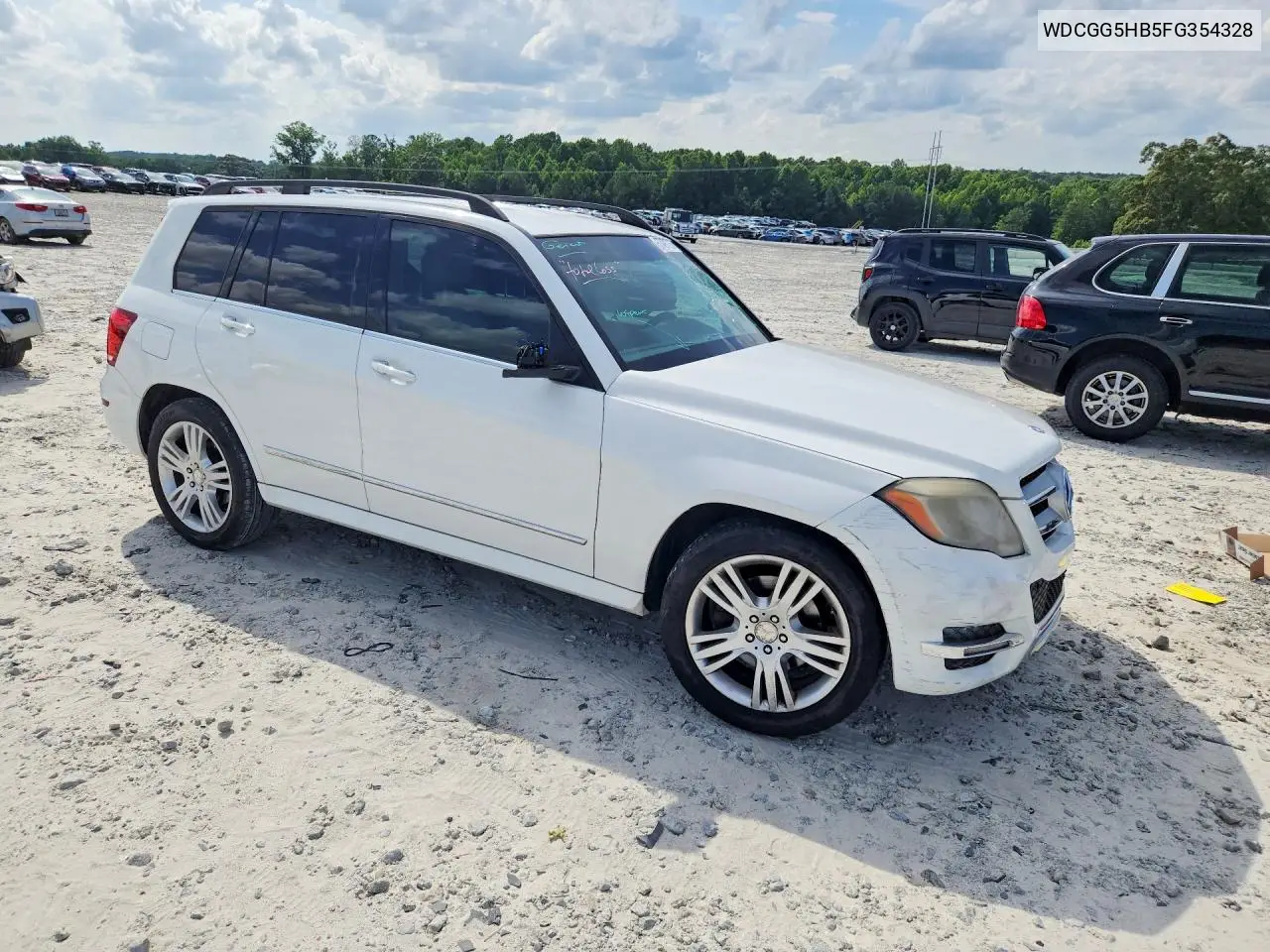 2015 Mercedes-Benz Glk 350 VIN: WDCGG5HB5FG354328 Lot: 57491726