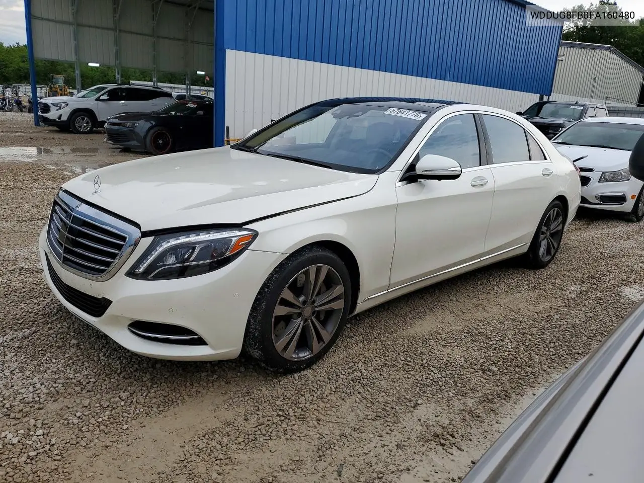 2015 Mercedes-Benz S 550 4Matic VIN: WDDUG8FB8FA160480 Lot: 57641776
