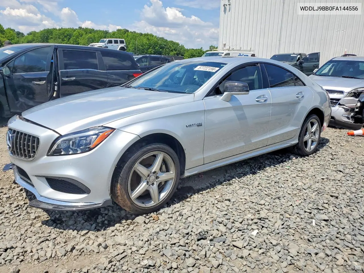 2015 Mercedes-Benz Cls 550 4Matic VIN: WDDLJ9BB0FA144556 Lot: 57722156